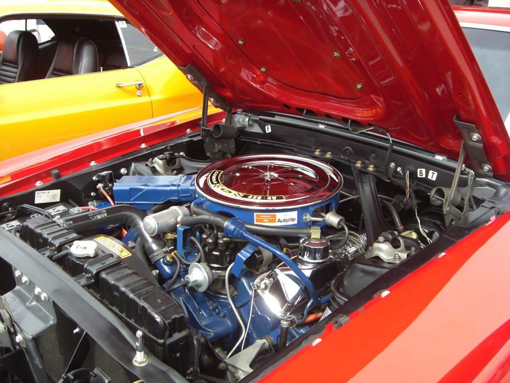 1969 Ford Mustang Q-code 428ci Cobra Jet V8 Engine