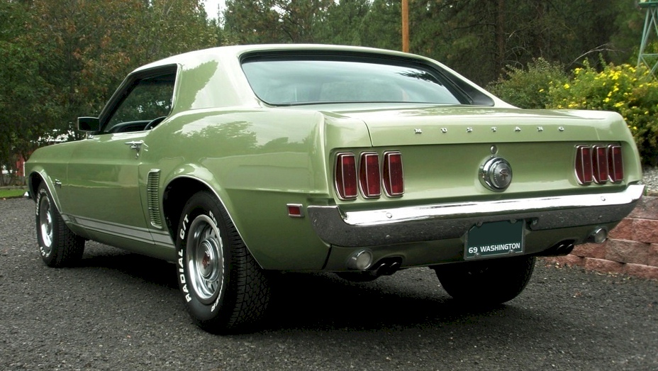 1969 Ford mustang gt color #4