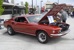 Indian Fire Red 69 Mustang Mach 1 Fastback