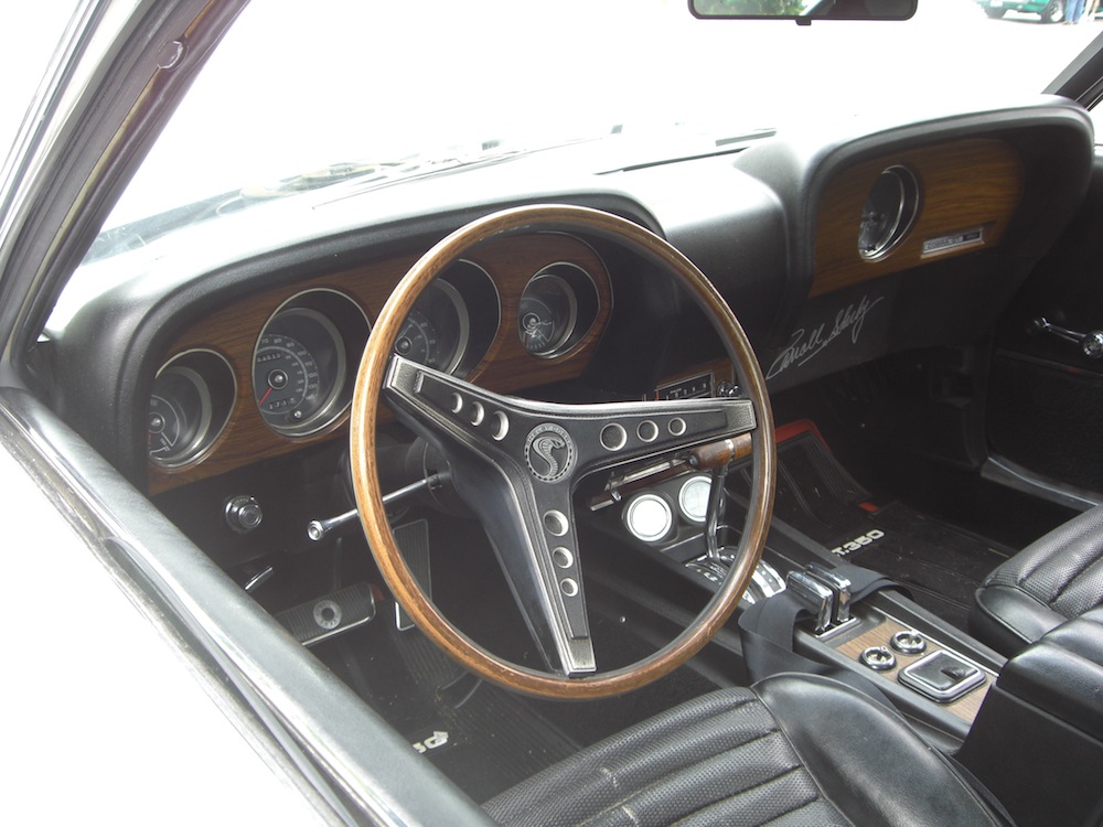 Black Interior 1969 Mustang Shelby GT350 Fastback