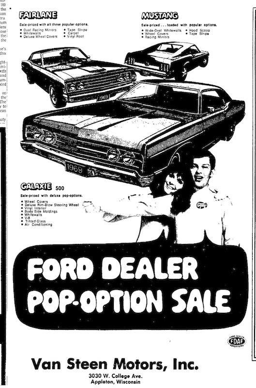 Pop Option 1969 Mustang