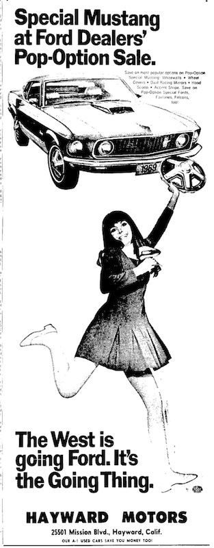 Pop Option 1969 Mustang California
