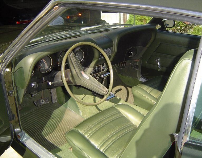 Dash 1970 Mustang Hardtop