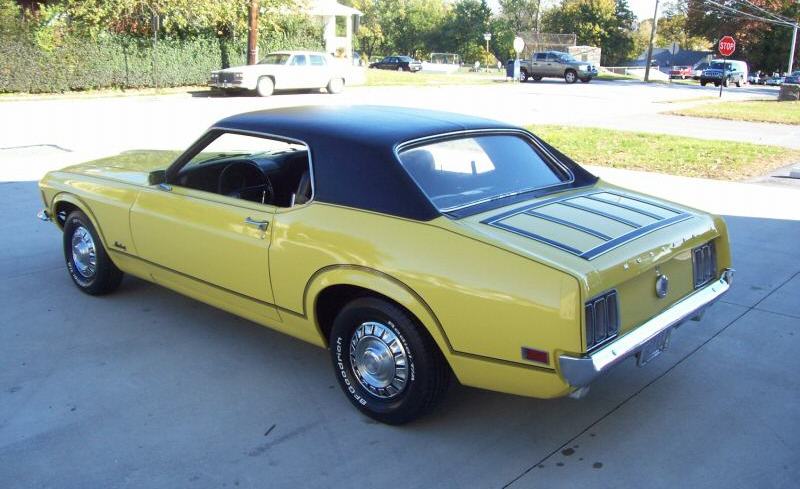 Competition Yellow 1970 Mustang Grande Hardtop