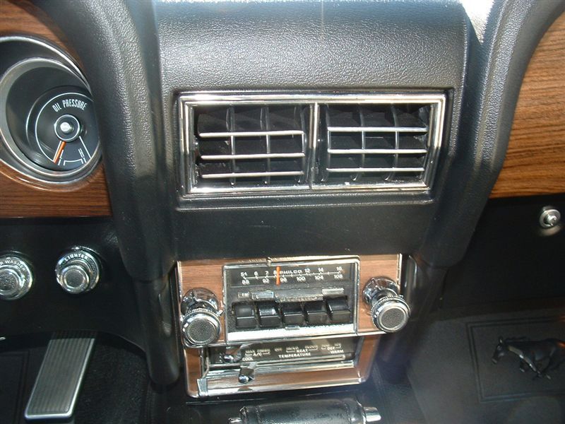 Center console 1970 Mustang Mach 1