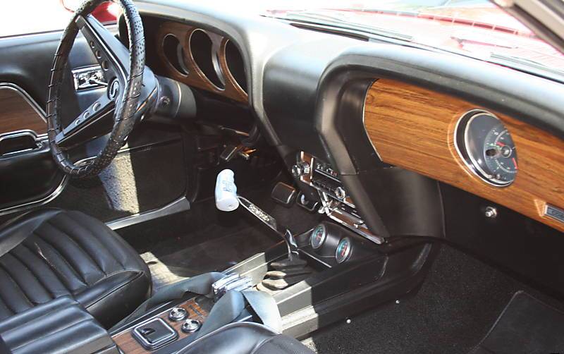 Front Seat 1970 Mustang Shelby GT500 Fastback
