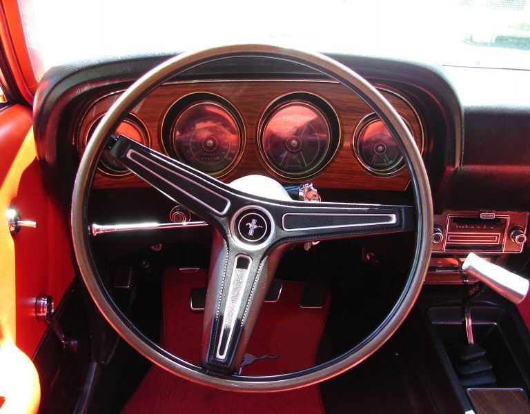 Dash 1970 Mustang Mach 1 Fastback