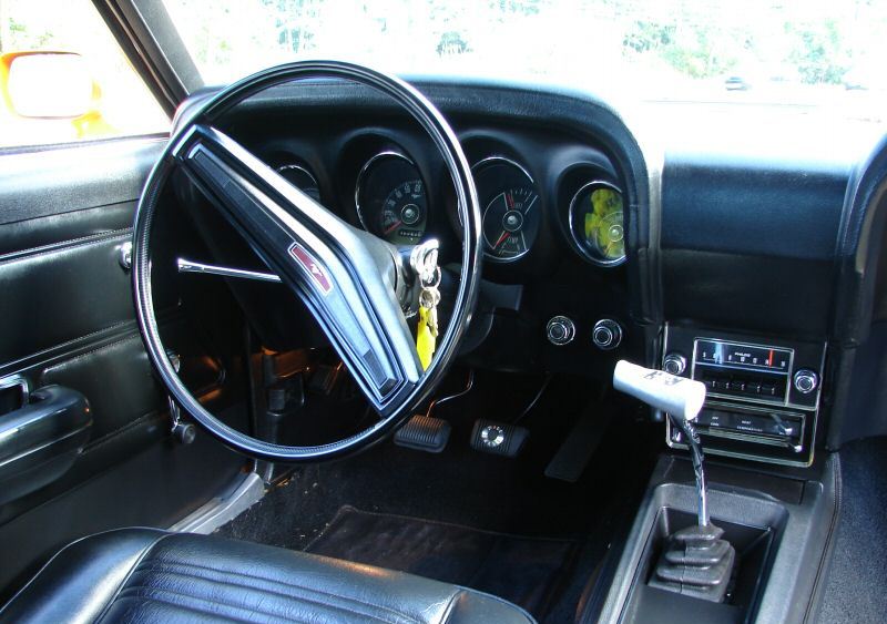 Dash 1970 Mustang Boss 302 Fastback