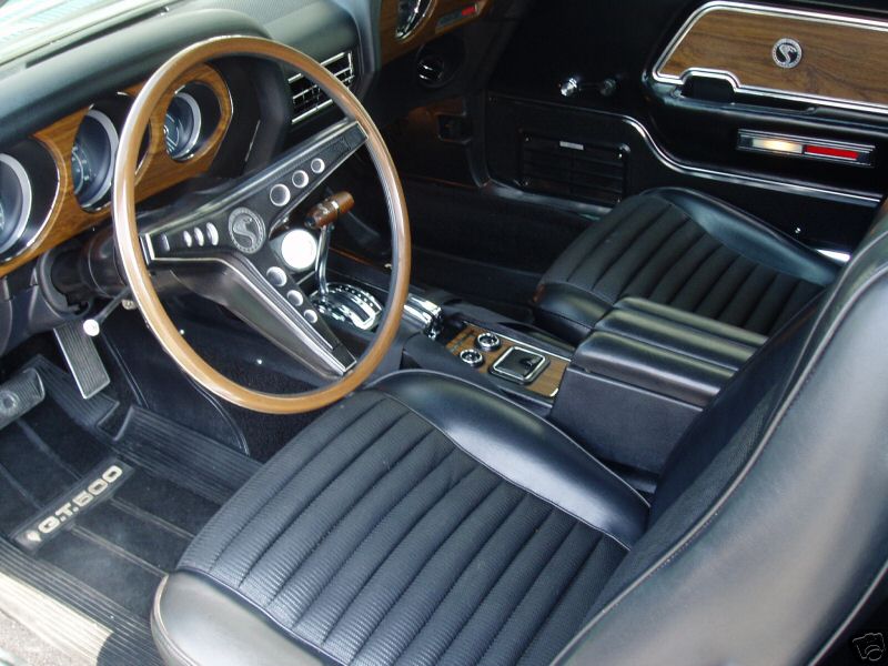 Interior 1970 Mustang Shelby GT-500 Convertible