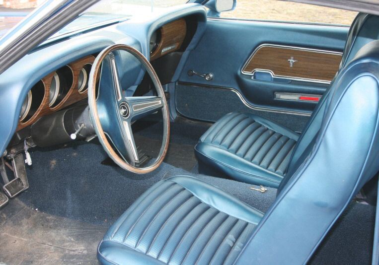 Interior 1970 Mustang Mach1 Fastback