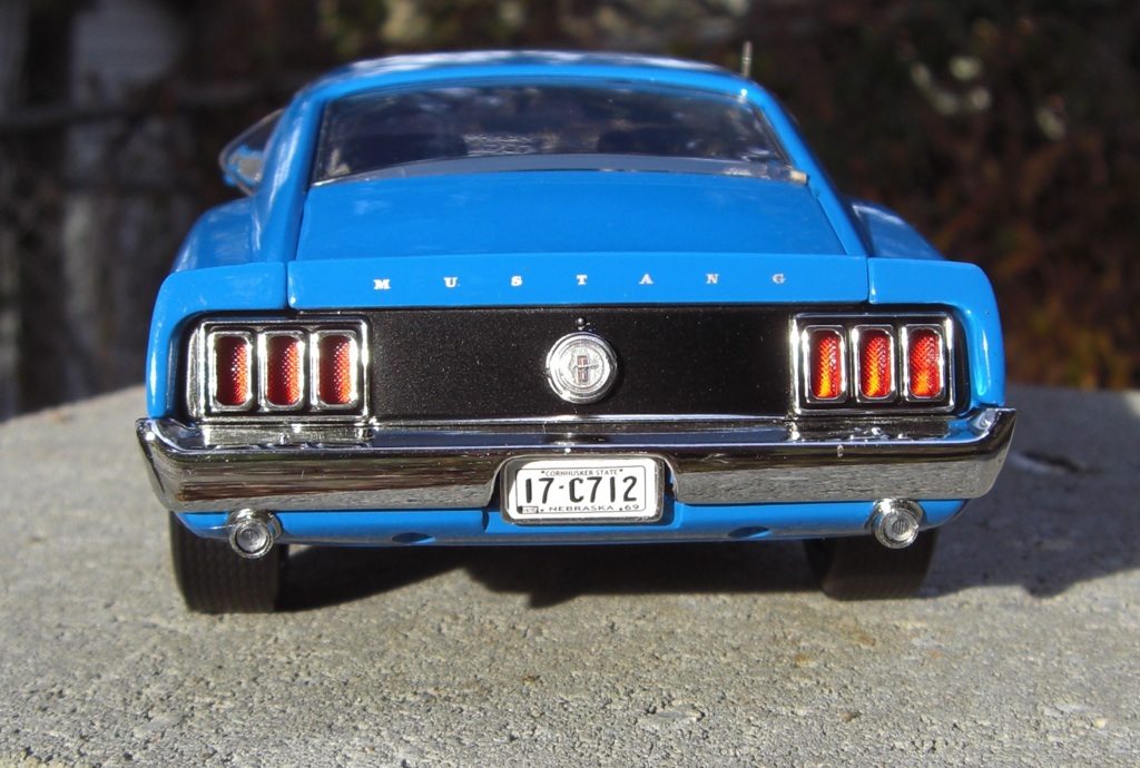Grabber Blue 1970 Mustang Sidewinder Fastback
