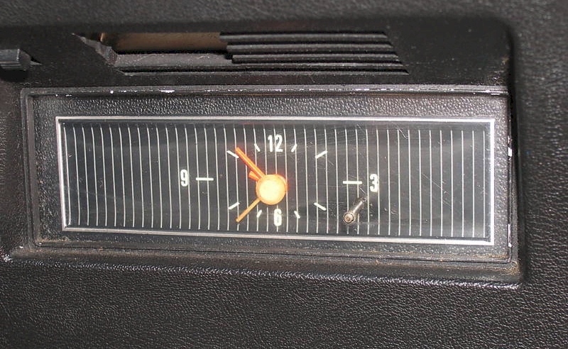 1970 Mustang Clock