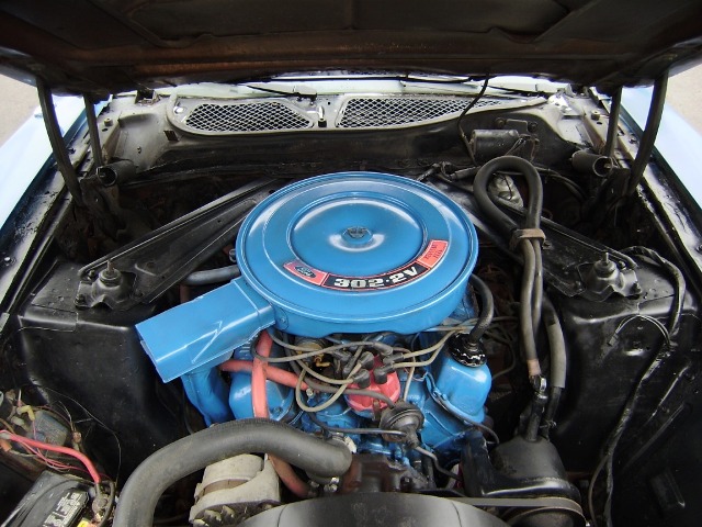 1971 Ford Mustang F-code 302ci V8 Engine
