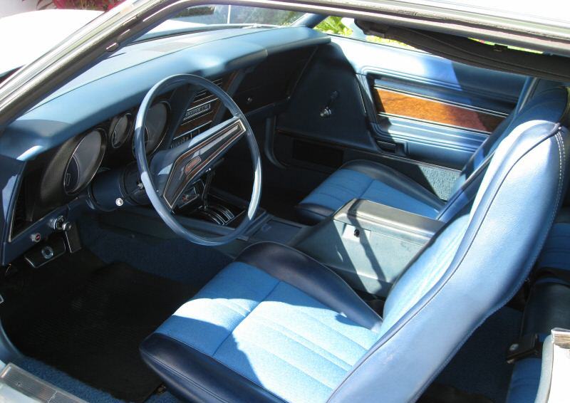 Interior 1971 Mustang Grande Fastback