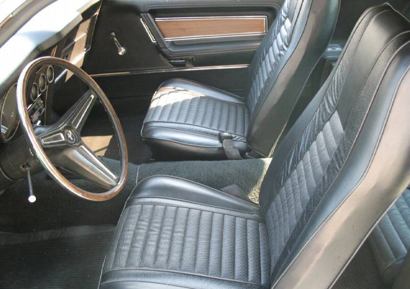 Front Seat 1971 Mustang Mach 1 Fastback