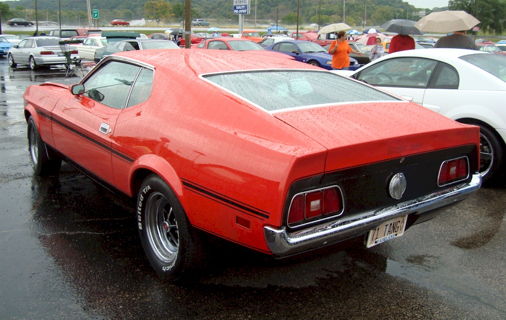 Red 1971 Boss 351