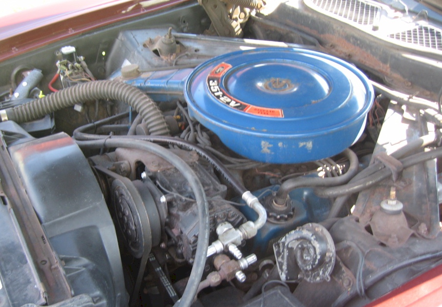 71 Mustang V8 Engine