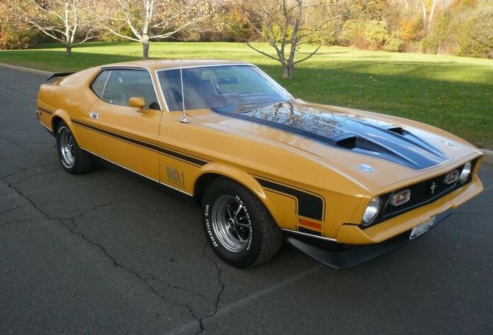 1972 Ford mustang factory colors #6