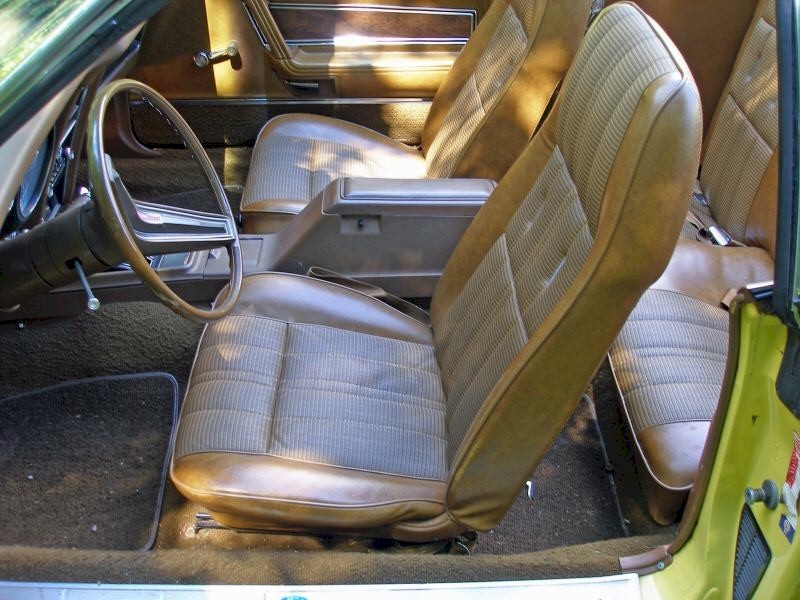 Interior 1972 Mustang Convertible