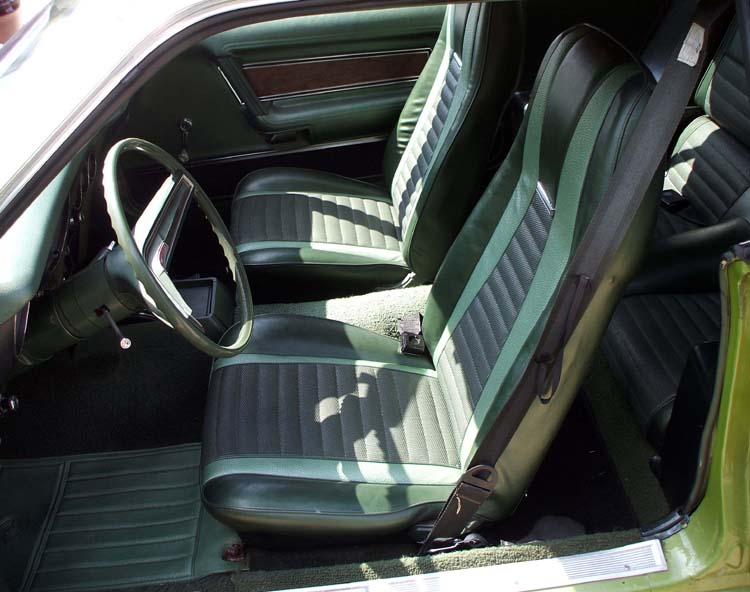 1972 Mach 1 Mustang Interior