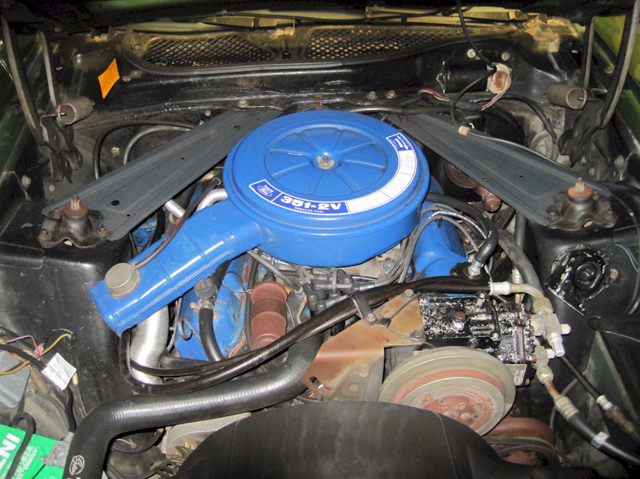 1972 Mustang Engine