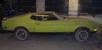Bright Lime 1972 Mustang Mach1 Fastback