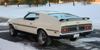 White 1972 Mustang Mach 1 Fastback