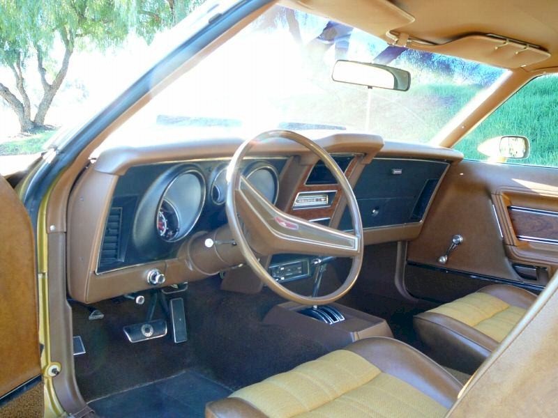 Interior 1972 Mustang Grande Hardtop