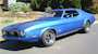 Blue 1973 Mustang