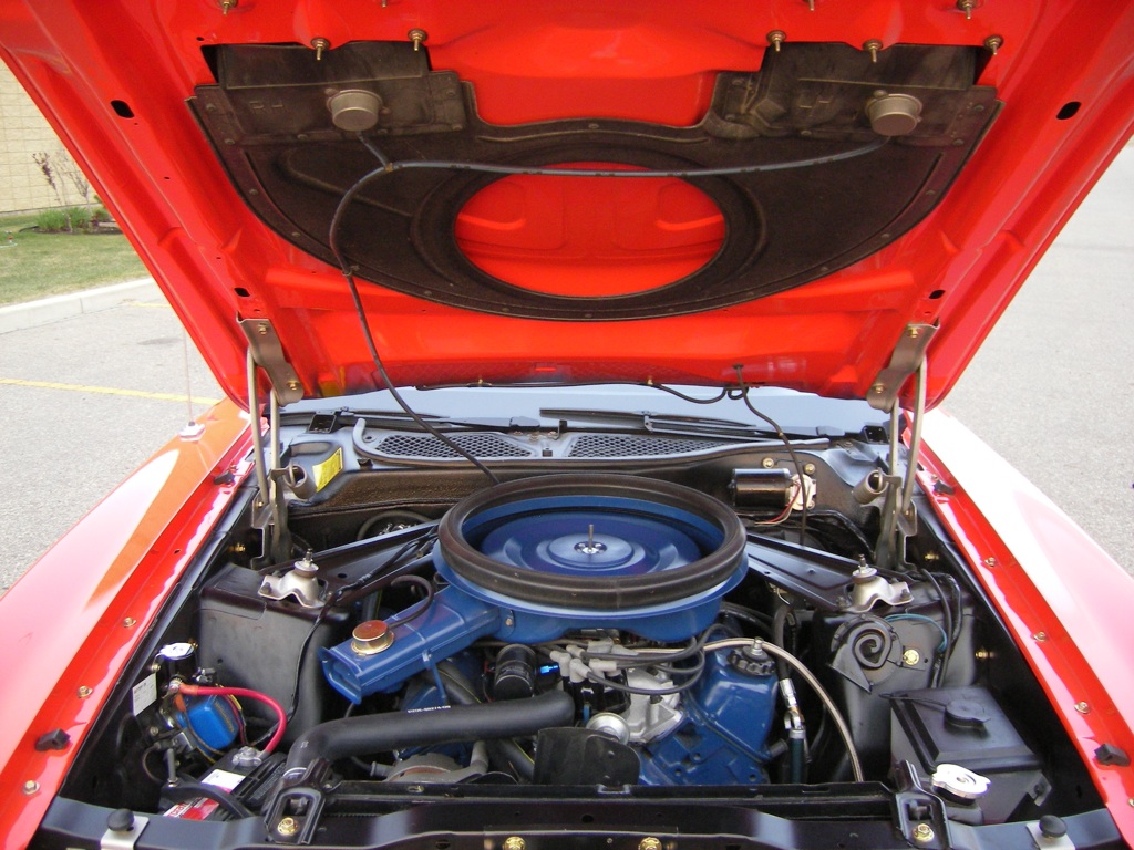 1973 Ford Mustang H-code 351ci Ram Air V8