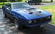 Blue Glow 1973 Mustang Fastback