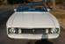 White 1973 Mustang Convertible