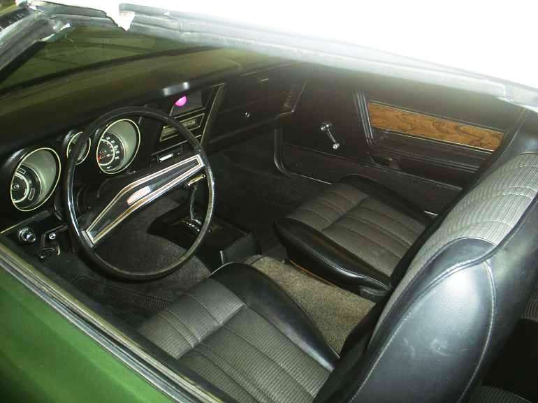 Dash View 1973 Mustang Convertible