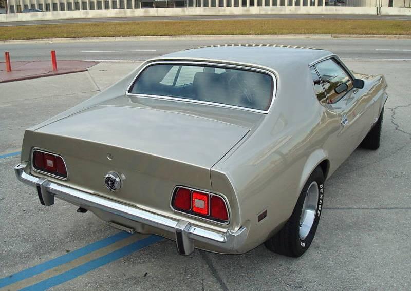 Light Pewter 1973 Mustang Hardtop