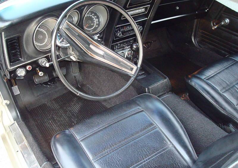 Dash 1973 Mustang Hardtop