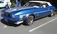 Medium Blue 1973 Mustang Convertible