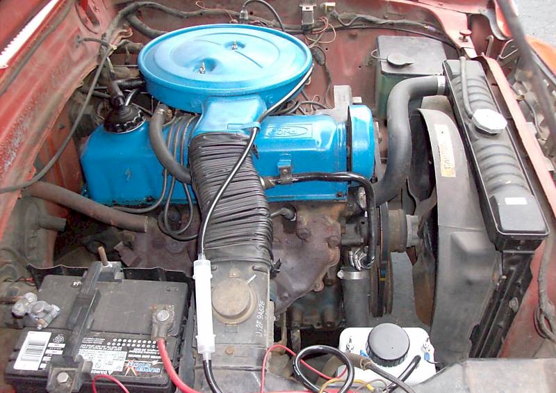 1974 Mustang II Engine