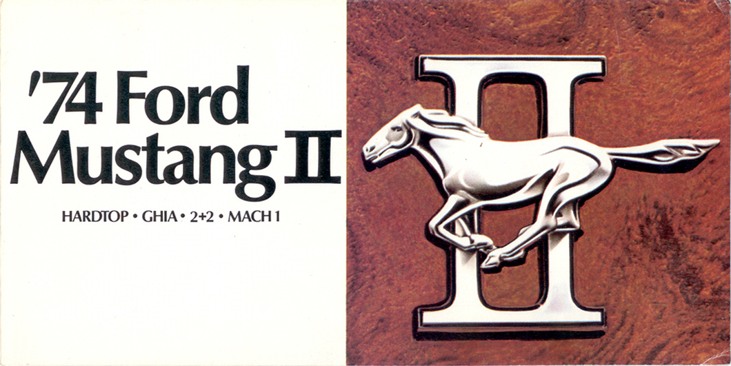 Cover: 1974 Ford Mustang II Promotional Brochure