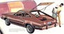 Medium Copper 1974 Mustang II Hatchback