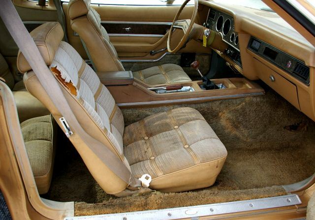 Interior 1975 Mustang II Ghia Coupe