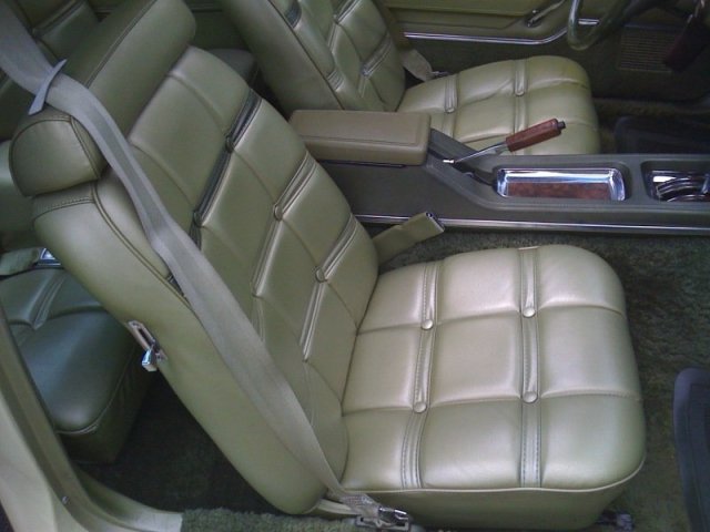 1975 Mustang Ghia Interior