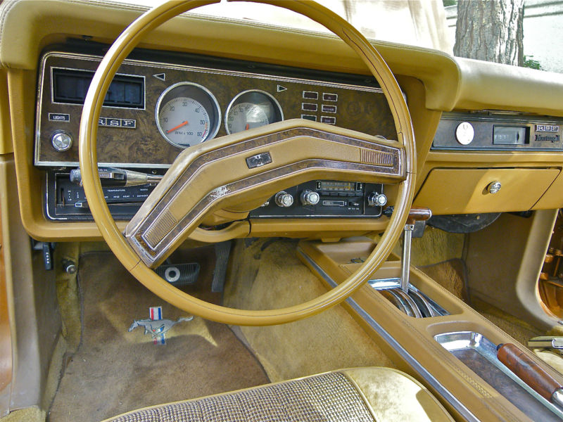 1975 Mustang II Interior