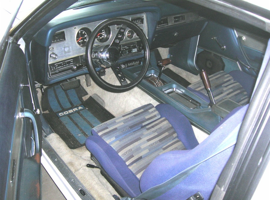 1976 Mustang II Interior