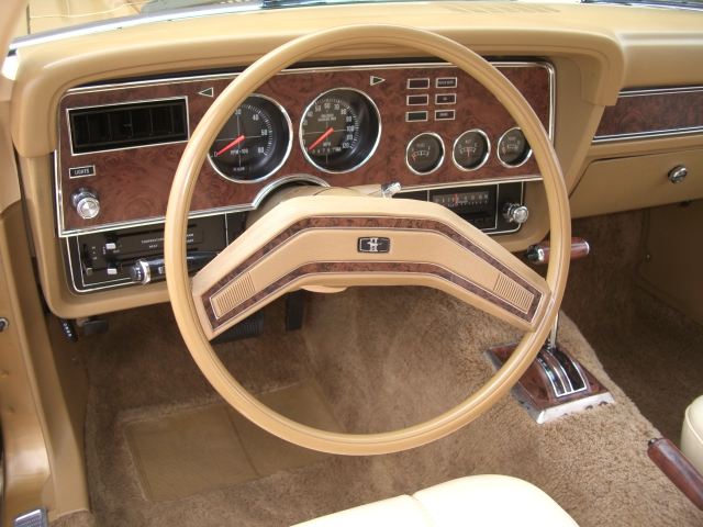 76 Mustang II Interior
