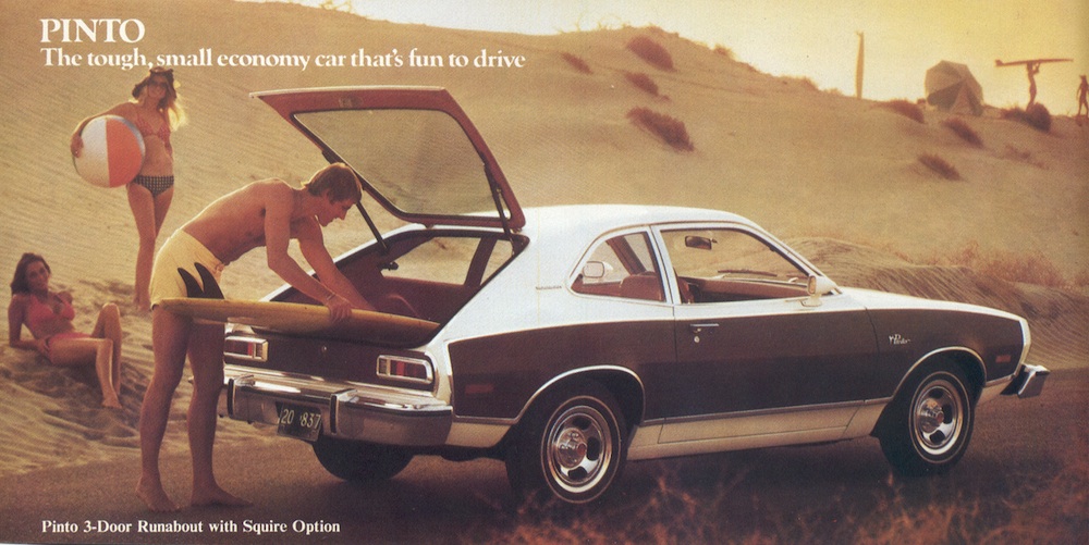 1976 Ford Pinto sales brochure page