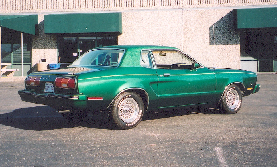 Dark Emerald 78 Mustang II