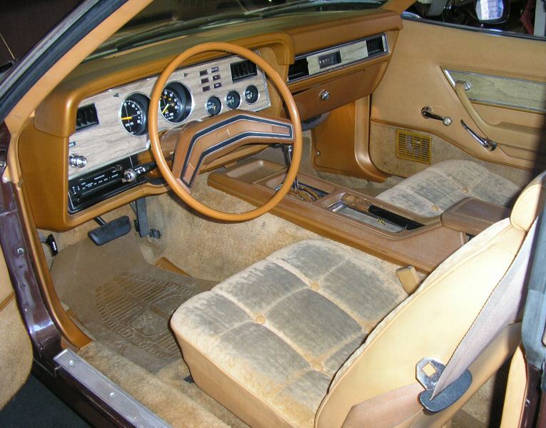 Interior 1977 Mustang Ghia Coupe