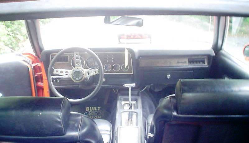 Black Interior 1977 Mustang Hatchback