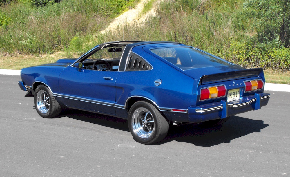 Blue 1978 Ford Mustang Cobra II Hatchback ...