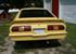 Bright Yellow 1978 King Cobra Mustang II Hatchback
